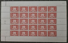 Monaco 1946 feuille sheet