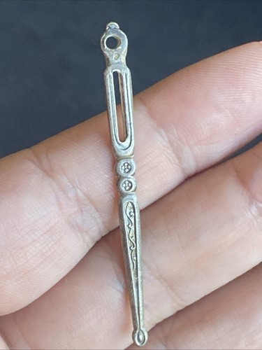 Aiguille argent massif passe - aiguille,