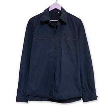 Chemise Versace Bleu Foncé À