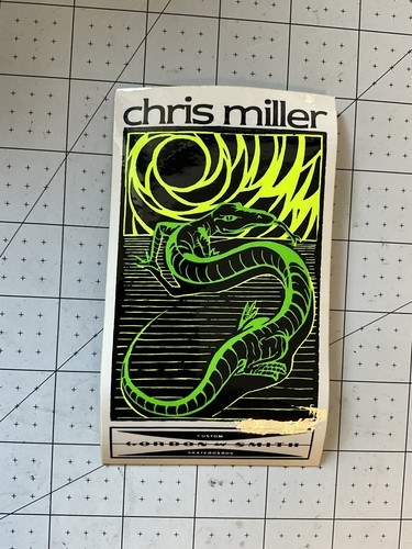 Vintage 1980s skateboard decal - vintage,