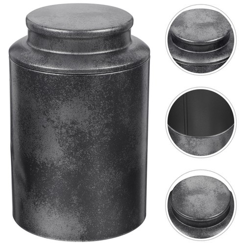 Pot rangement fer blanc - pot,