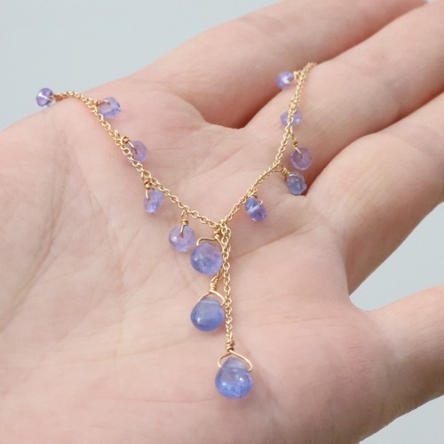 Collier tanzanite pierre - collier,