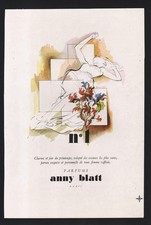publicité 1947 parfum Anny