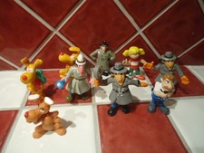 lot de 9 figurines Inspecteur gadget 1984 BANDAI et p & m trés bon état