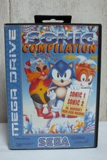Ancien Jeu SEGA MEGADRIVE Méga Drive -- SONIC COMPILATION -- Complet CIB
