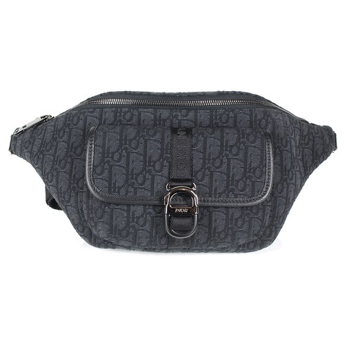 Sac banane dior toile - 8, en
