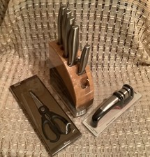 LOT DE 5 COUTEAUX de CUISINE +