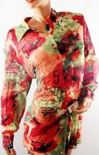 Alain Weiz Patterned Button Down - Size 16 - Retail $88