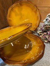 4 x superbes assiettes à