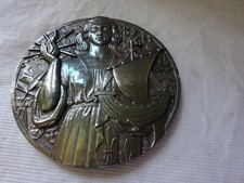 Medaille bronze argenté 
