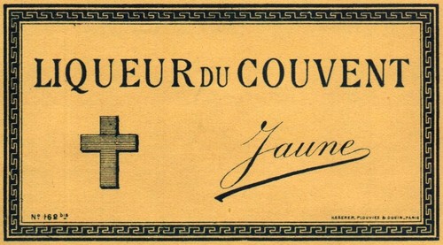 Ancienne etiquette liqueur - etiquette, du