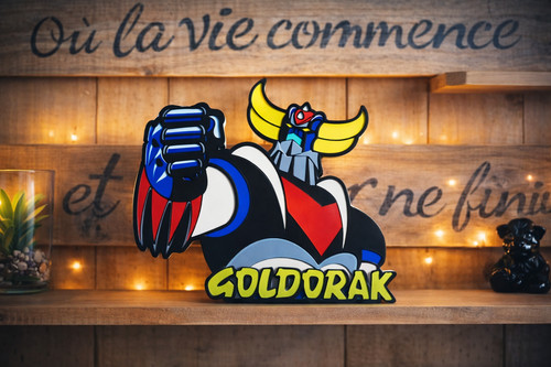 Plaque goldorak - plaque, –