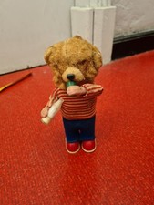 ANCIEN JOUET MECANIQUE AUTOMATE  Max Carl   Ours  Buvant Du Lait, Fonctionne