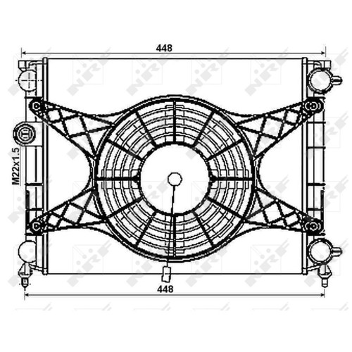 Radiateur refroidisseur eau - radiateur, d'eau