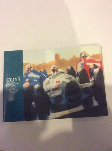 Coys car auction catalogue 5th - coys,