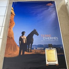 Affiche Poster Original Rolled 120x175 Cm Parfum Terre D Hermes Paris Cheval