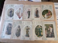 La mode illustrée lot de 10