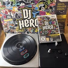 DJ Hero Nintendo Wii pack platine Turntable + Jeu DJ Hero PAL FR Testé