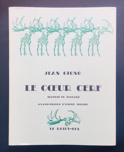 Jean giono cœur cerf - jean,