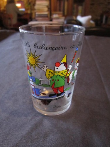 Ortf verre moutarde french - verre,
