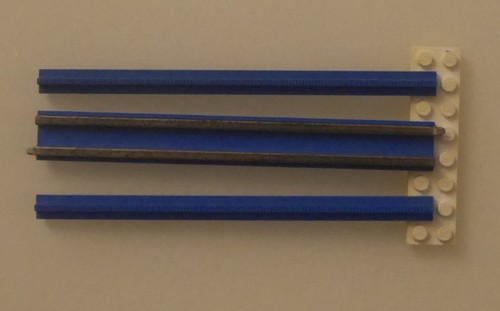 Lego 12v chemin fer - lego, bleu