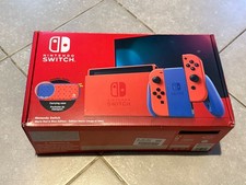 Nintendo Switch HAC-001(-01) Edition Limitée Mario (Rouge et Bleu) - 32Go