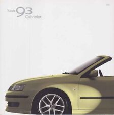 Catalogue Brochure SAAB 9.3