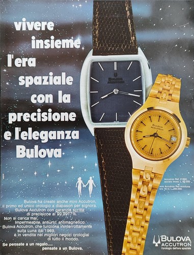 Bulova publicité 1972 - publicité,