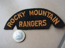 patch MILITAIRE   rocky