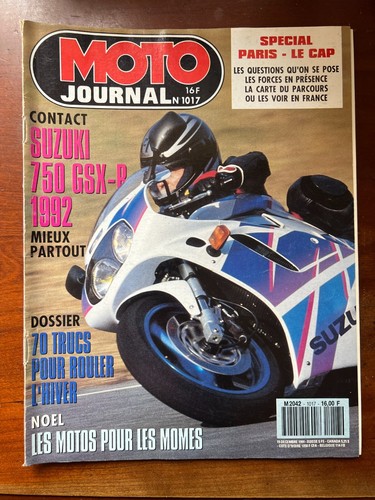 Moto journal 1017 du - moto, n°1017