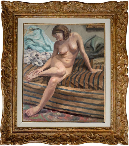 Exceptionnelle peinture - exceptionnelle, nu