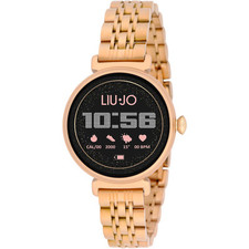 Smartwatch LIU JO LUXURY GLAM SWLJ158 Acier Inoxydable Gold Rose Touchscreen