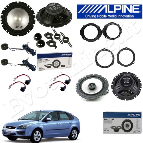 Kit haut parleurs alpine - 6,
