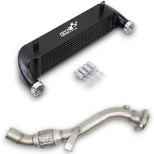 Pack Echangeur Gros Volume + DOWNPIPE BMW 330D E46 Turbo CD XD Intercooler 330XD
