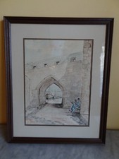 ancien tableau signé Yves