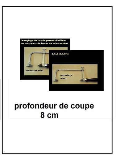 Bocfil scie reglable - scie,