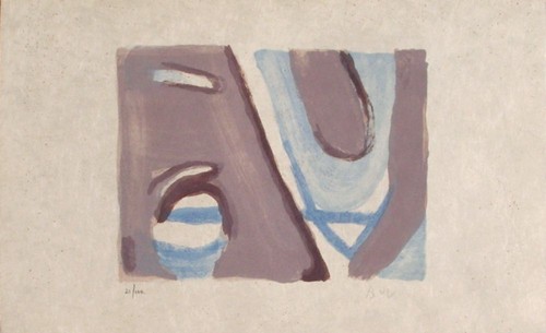 Bram van velde lithographie - van,