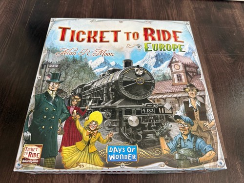 Ticket ride europe days - ride,