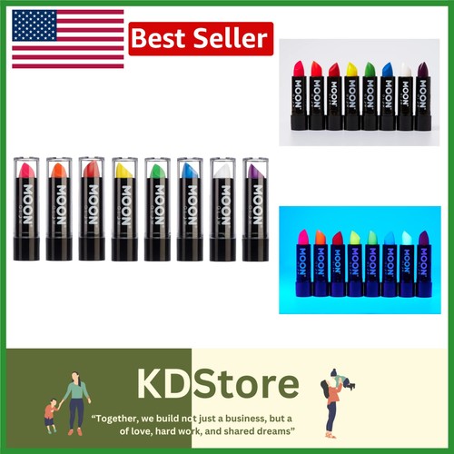 Neon lipstick set 8 - neon, uv