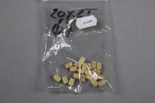 ZC3188 accastillage piece bateau miniature blocs bois 7mm 2 yeux bigotte