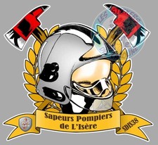 STICKER SAPEURS POMPIERS DE