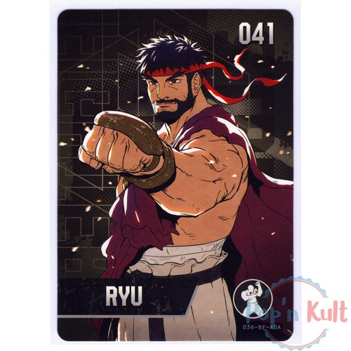 Carte amiibo 041 ryu street - carte,