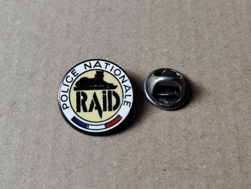 Pin police nationale raid - police,