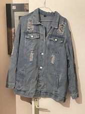 Veste En Jeans, Femme, Shein, Taille 42, Occasion, Bon État, Frais De Livraison 
