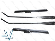 Windshield Essuie-Glace Bras & Lame Set Droit Gauche Pour Jeeps Mahindra CJ340