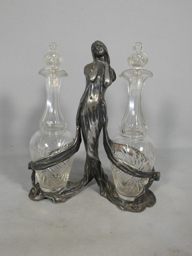 Art nouveau huilier - -,