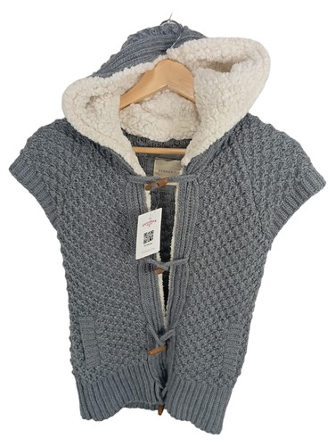 Zara knit gilet fourrure - zara,