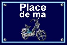 plaque " PLACE DE MA 103