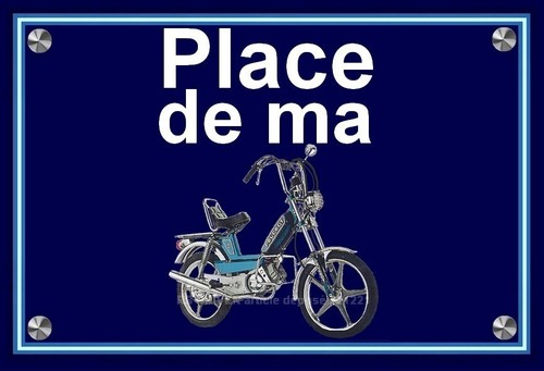 Plaque place ma 103 - place,