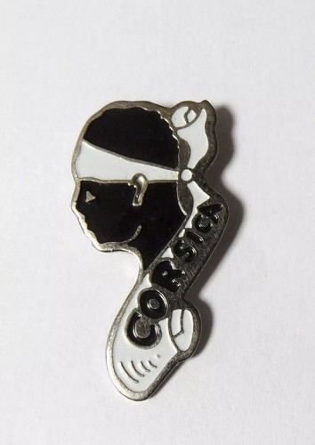 Pin corsica corse tête - pin's,